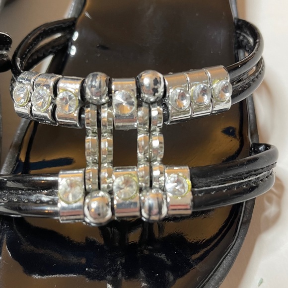 Fresa Black and Silver Sandals - Picture 8 of 9